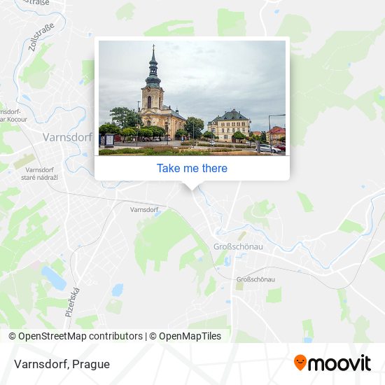 Varnsdorf map