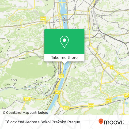 Tělocvičná Jednota Sokol Pražský map