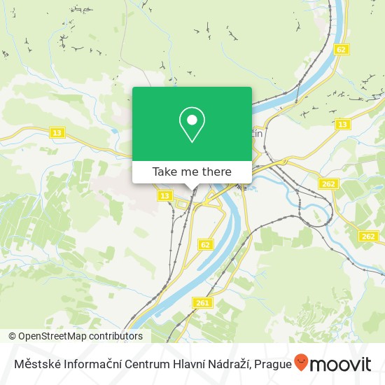 Městské Informační Centrum Hlavní Nádraží map