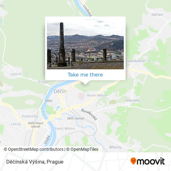 Děčínská Výšina map