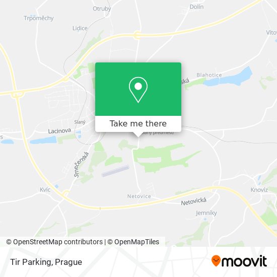 Tir Parking map