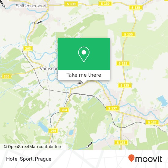 Hotel Sport map