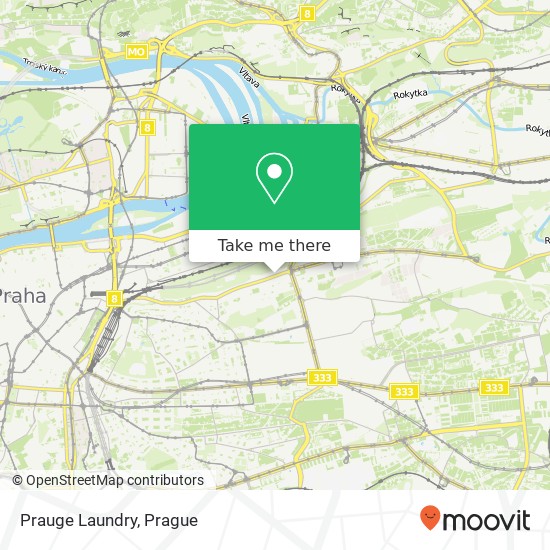 Prauge Laundry map