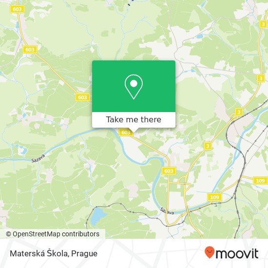 Materská Škola map