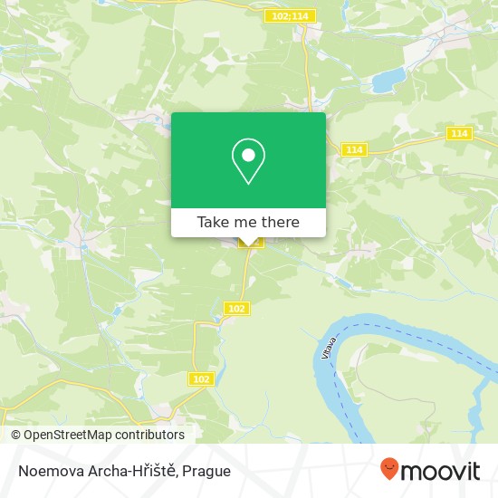 Noemova Archa-Hřiště map