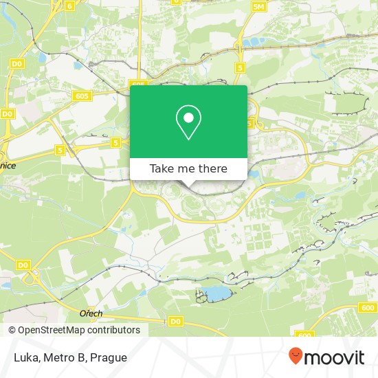 Luka, Metro B map