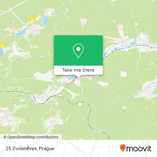 Zš Zvoleněves map