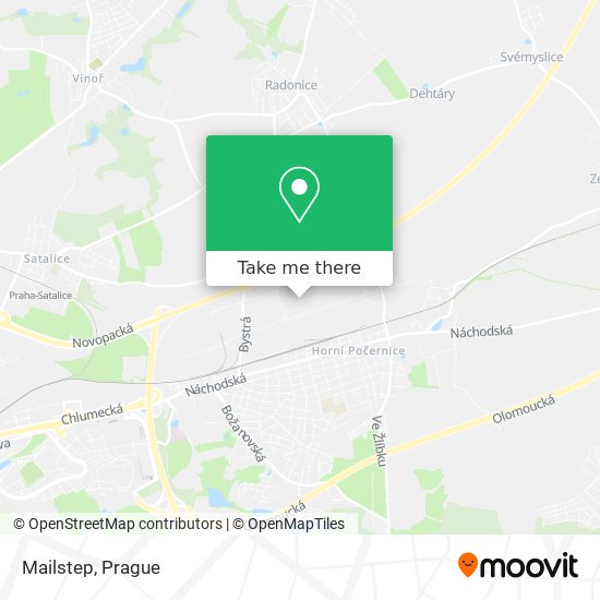 Mailstep map