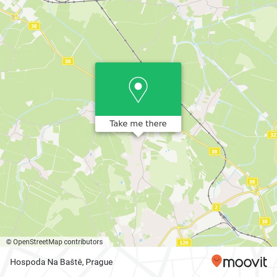 Hospoda Na Baště map