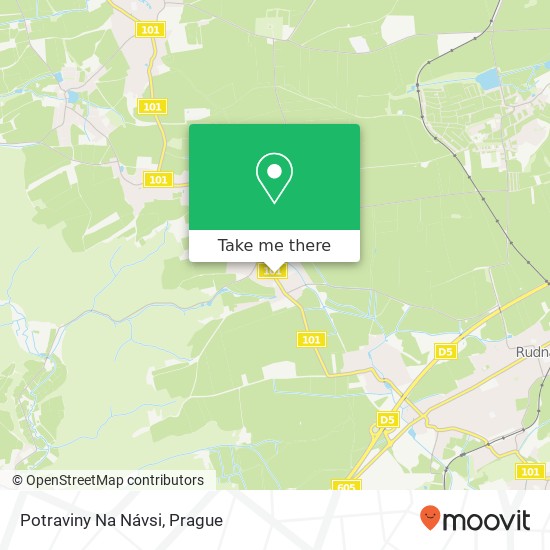 Potraviny Na Návsi map