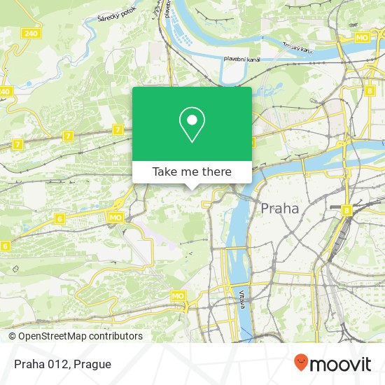 Praha 012 map