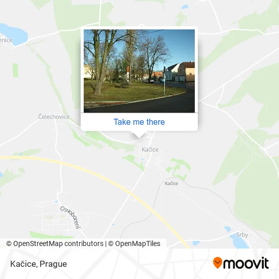 Карта Kačice