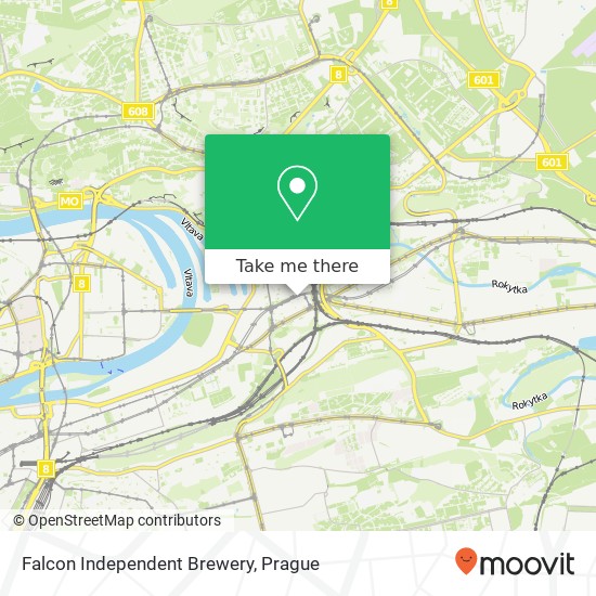 Falcon Independent Brewery map