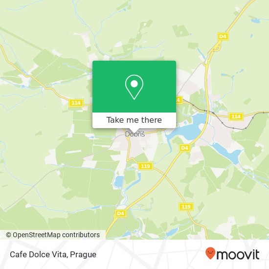 Карта Cafe Dolce Vita