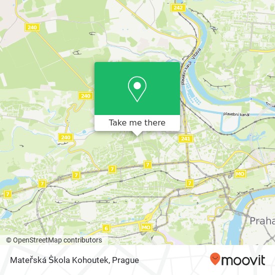 Mateřská Škola Kohoutek map