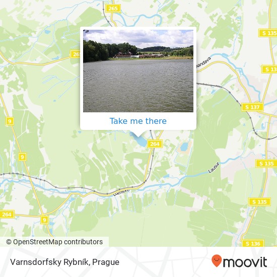 Varnsdorfsky Rybník map