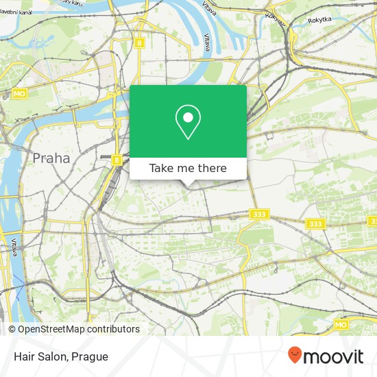 Hair Salon map