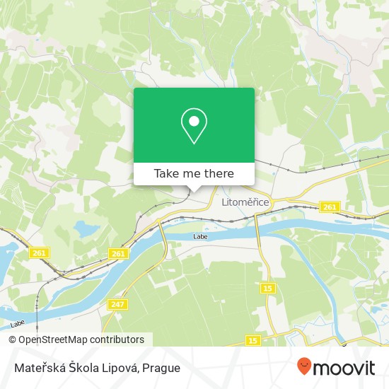 Mateřská Škola Lipová map