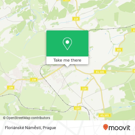 Floriánské Náměstí map