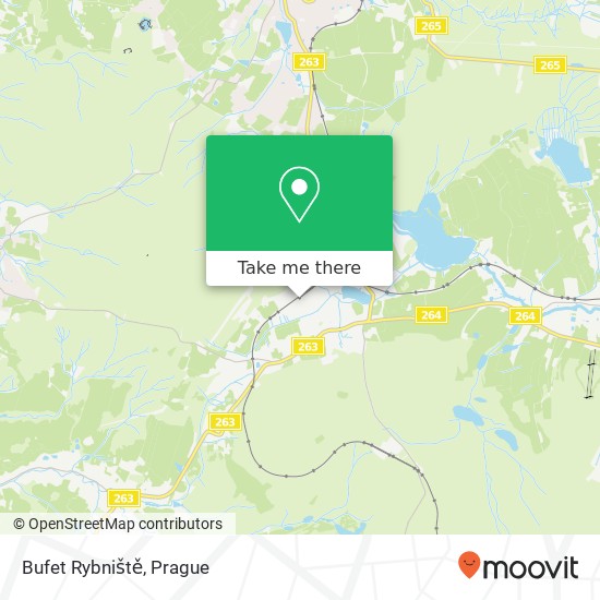 Bufet Rybniště map