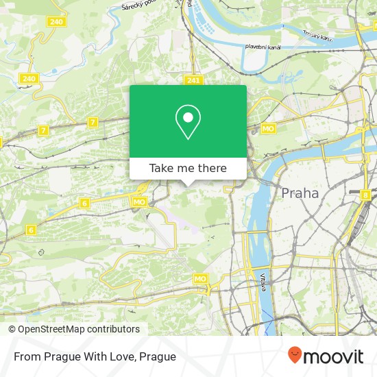 From Prague With Love map