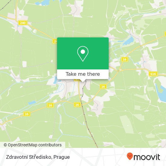 Zdravotní Středisko map