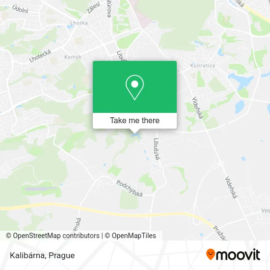 Карта Kalibárna