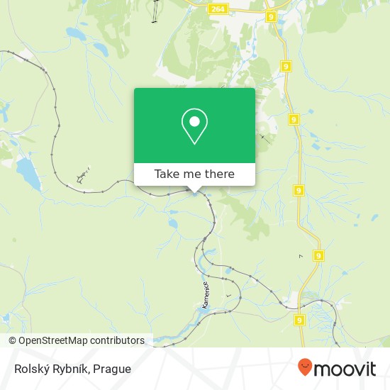 Rolský Rybník map