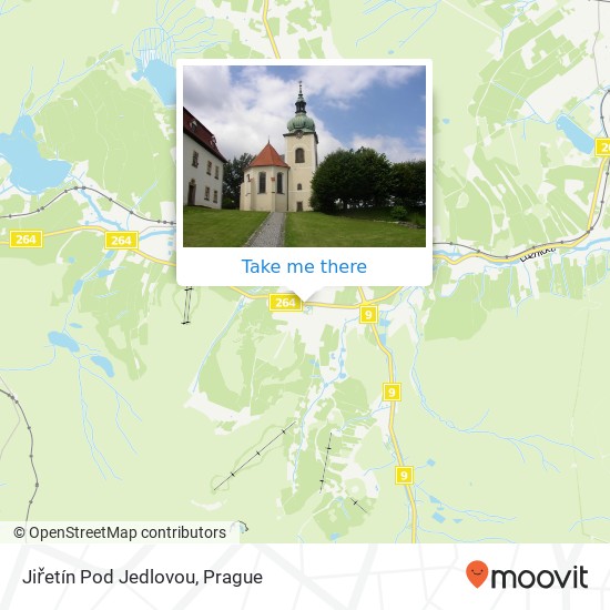 Jiřetín Pod Jedlovou map