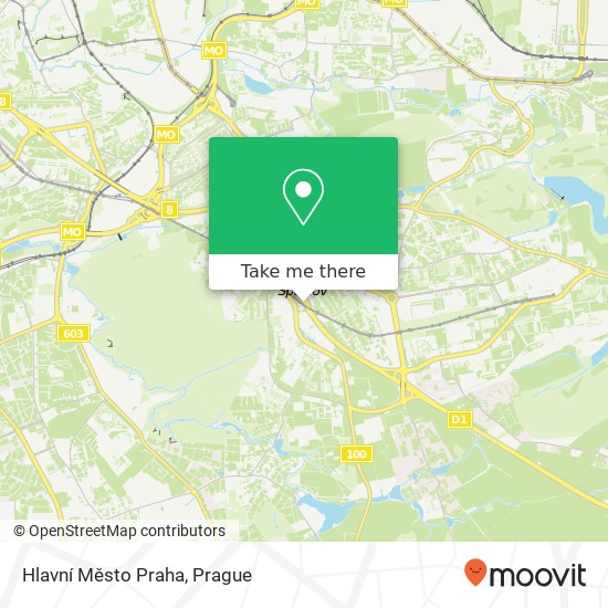 Hlavní Město Praha map