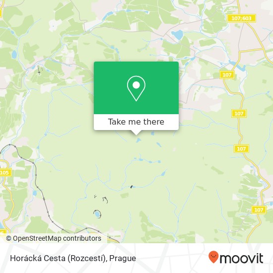 Horácká Cesta (Rozcestí) map