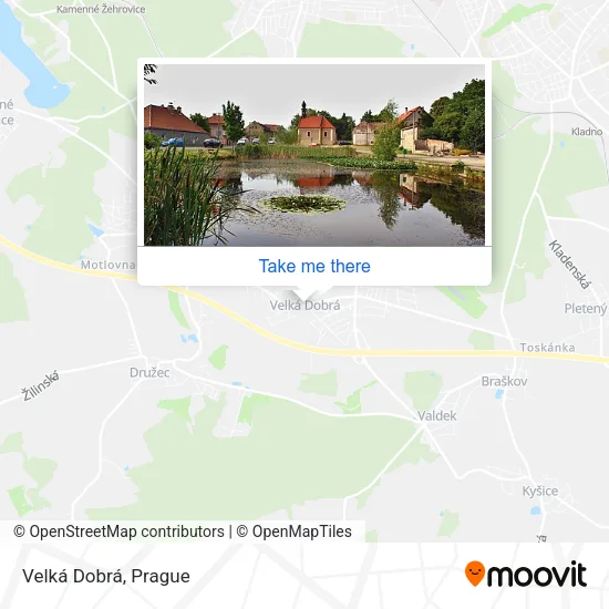 Карта Velká Dobrá