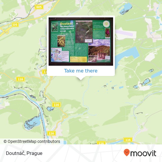 Doutnáč map