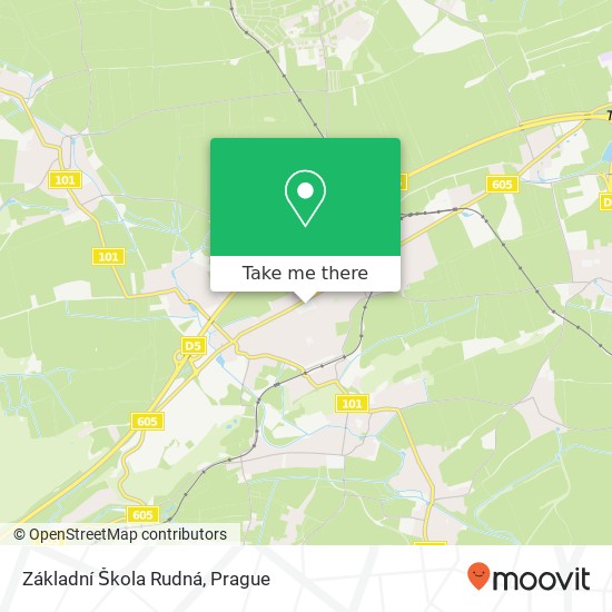 Základní Škola Rudná map