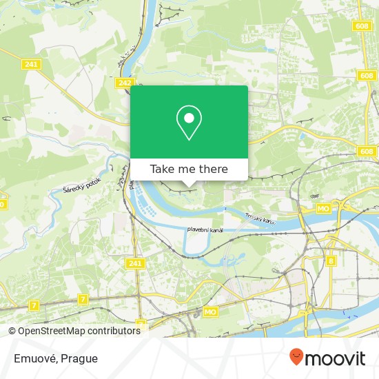 Emuové map