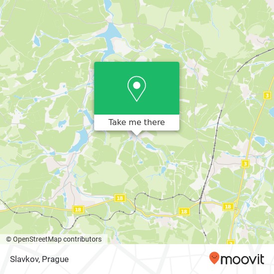 Slavkov map