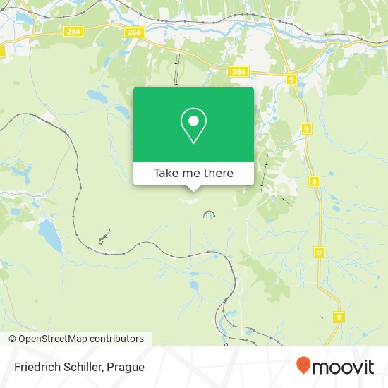 Friedrich Schiller map