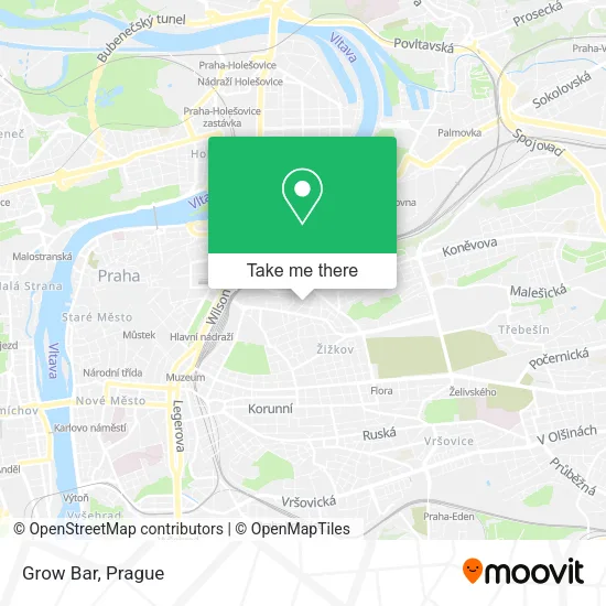 Grow Bar map