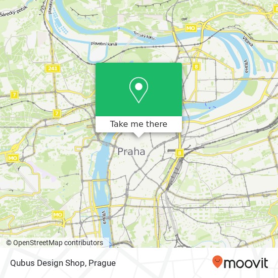 Qubus Design Shop map