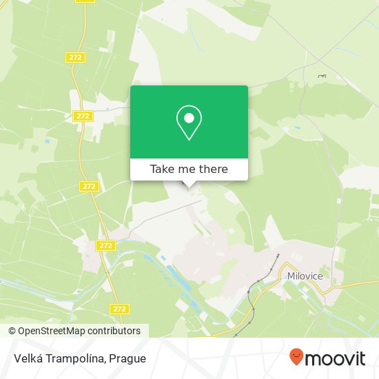 Velká Trampolína map