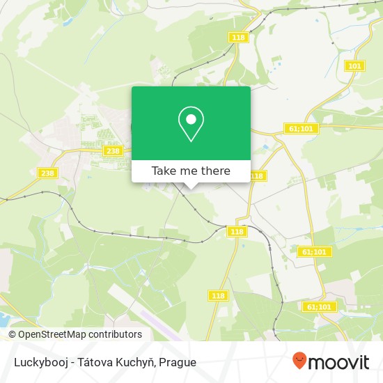 Luckybooj - Tátova Kuchyň map