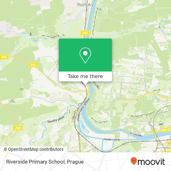 Карта Riverside Primary School