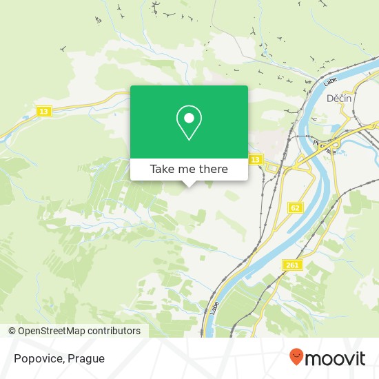 Popovice map