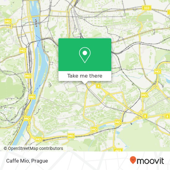 Caffe Mio map