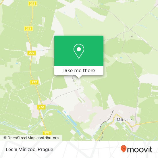 Lesní Minizoo map
