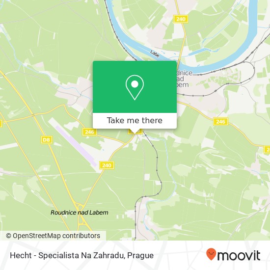 Hecht - Specialista Na Zahradu map