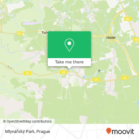Карта Mlynářský Park
