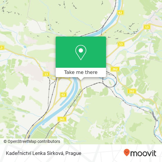 Kadeřnictví Lenka Sirková map