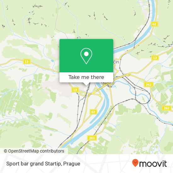 Sport bar grand Startip map