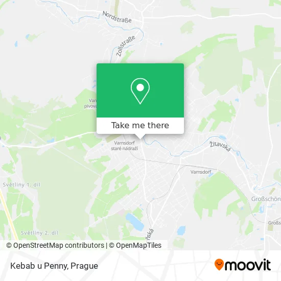 Карта Kebab u Penny